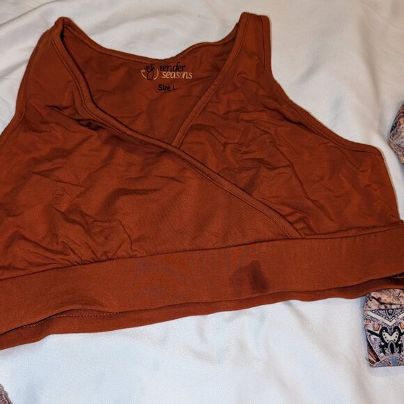 Tender Seasons Eden 3-in-1 Nursing, Sleep, and Delivery Bra Set of 4 Size Large - Picture 9 of 12